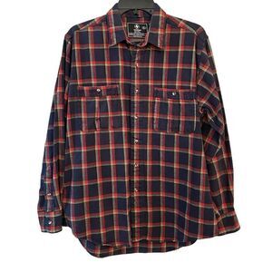 Thunder | Flannel Plaid Shirt | XL